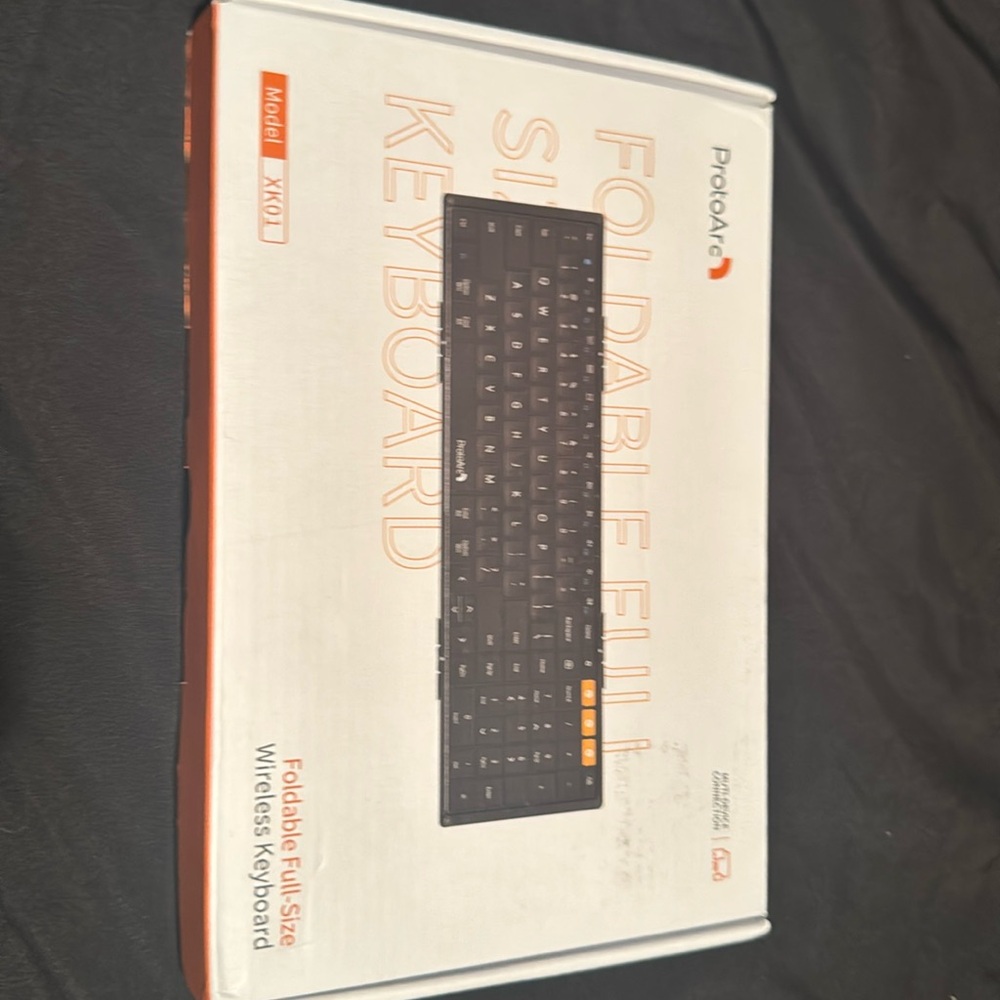 ProtoArch foldable full size keyboard
